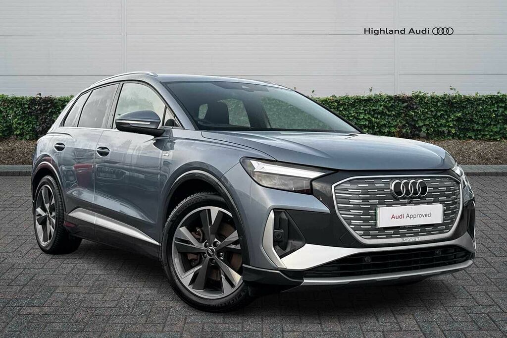 Audi Q4 E Tron E-tron S Line 50 Quattro Blue