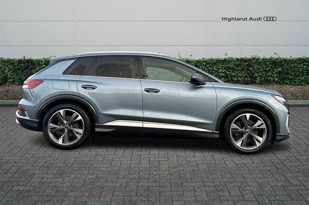 Audi Q4 E Tron E-tron S Line 50 Quattro SY72LCK Blue #4