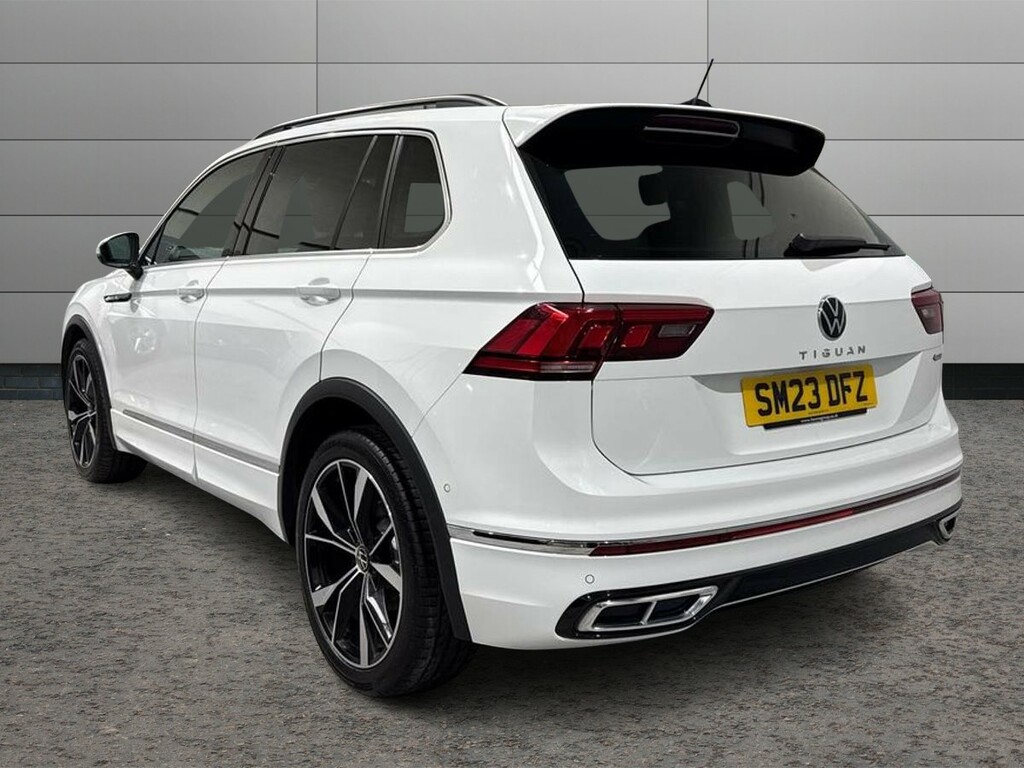 Volkswagen Tiguan 2.0 Tdi 4Motion R-line Dsg SM23DFZ White #6