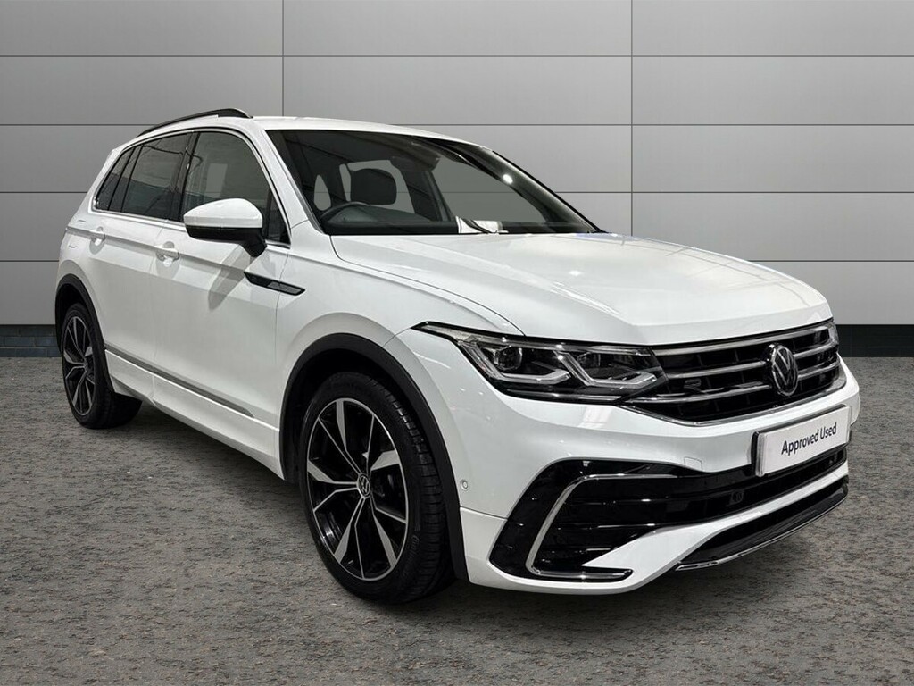 Volkswagen Tiguan 2.0 Tdi 4Motion R-line Dsg SM23DFZ White #2