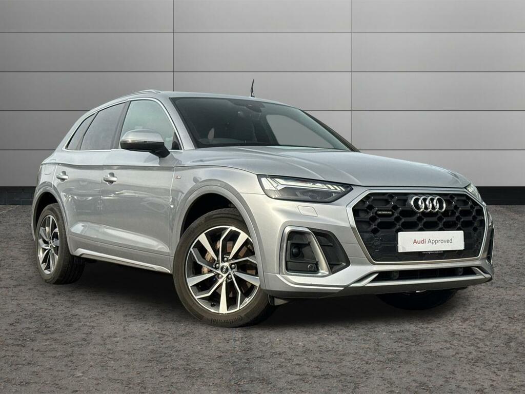 Audi Q5 S Line 40 Tdi Quattro 204 Ps S Tronic Silver