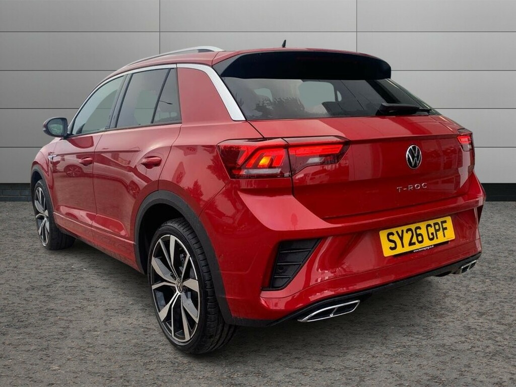 Volkswagen T-Roc 1.5 Tsi 150Ps R-line SY26GPF Red #6