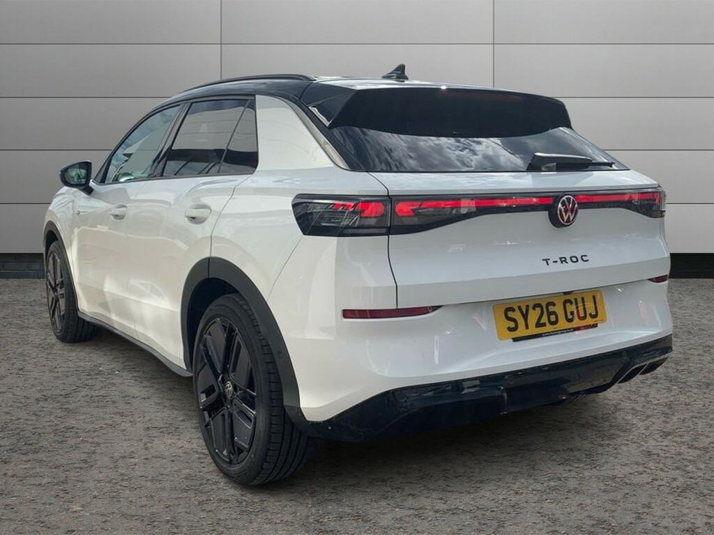 Volkswagen T-Roc 1.5 Etsi 150 R-line Dsg SY26GUJ White #6
