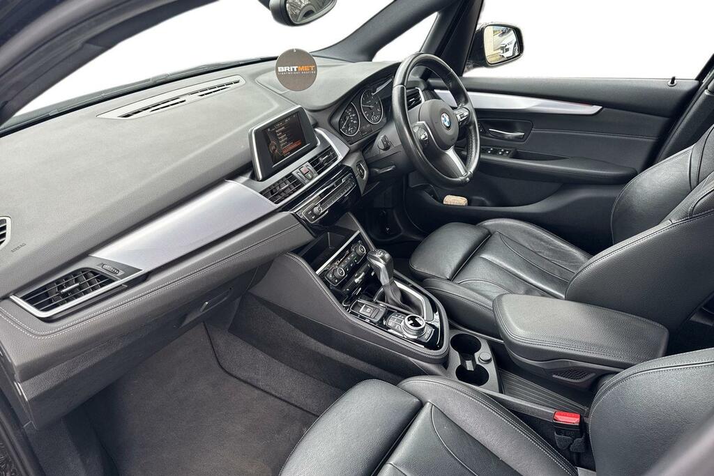 BMW 2 Series 2.0 218D M Sport Euro 6 Ss ST17YNL Black #6