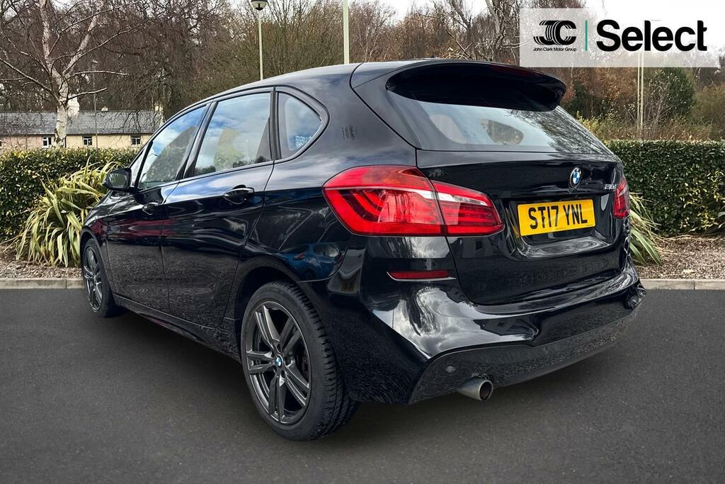 BMW 2 Series 2.0 218D M Sport Euro 6 Ss ST17YNL Black #4
