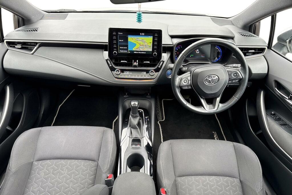 Toyota Corolla 1.8 Vvt-h Design Hatchback Hybrid Cvt E SY20NKR White #5