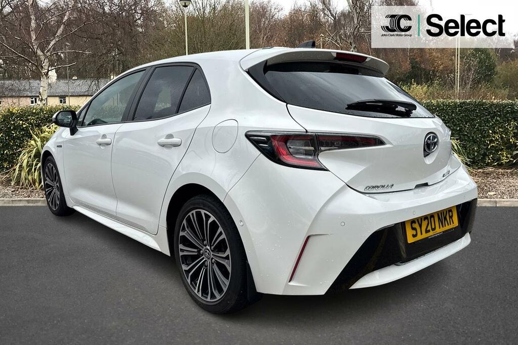 Toyota Corolla 1.8 Vvt-h Design Hatchback Hybrid Cvt E SY20NKR White #4