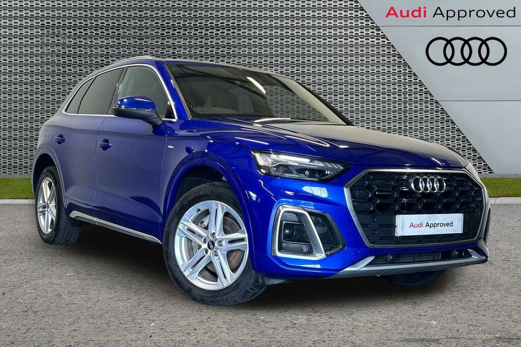 Audi Q5 S Line 45 Tfsi Quattro 265 Ps S Tronic Blue