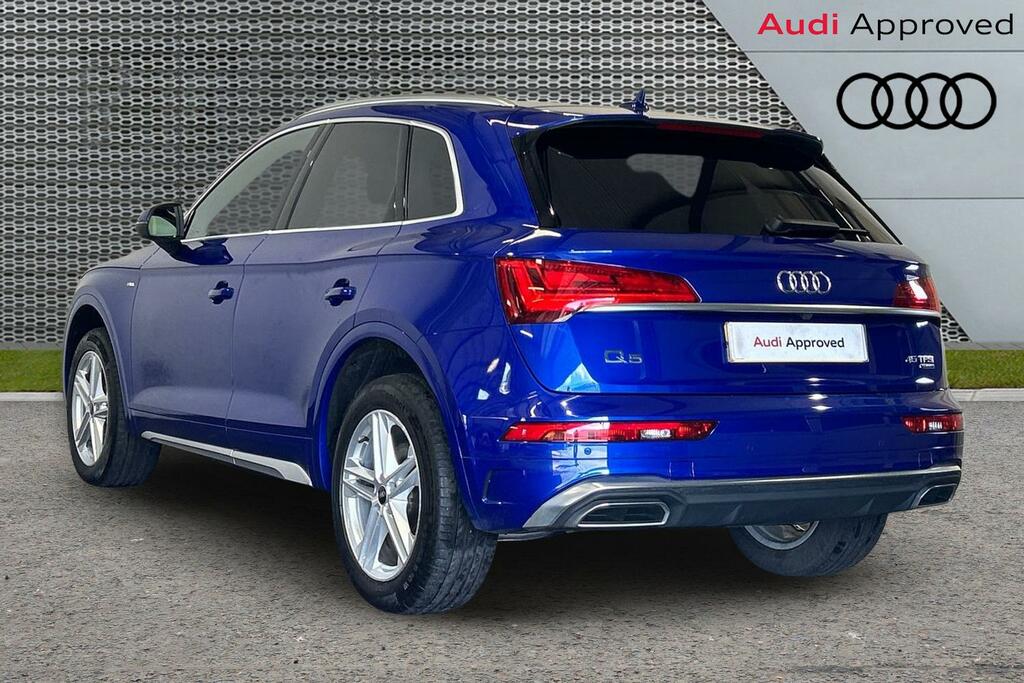 Audi Q5 S Line 45 Tfsi Quattro 265 Ps S Tronic SW23VVC Blue #3