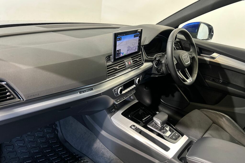 Audi Q5 S Line 45 Tfsi Quattro 265 Ps S Tronic SW23VVC Blue #2