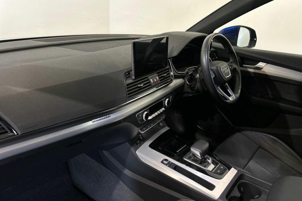 Audi Q5 S Line 40 Tdi Quattro 204 Ps S Tronic SW23VVS Blue #2