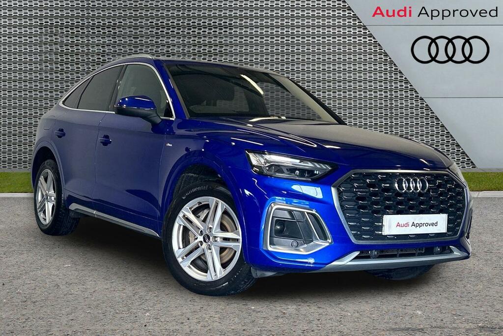 Audi Q5 S Line 40 Tdi Quattro 204 Ps S Tronic Blue