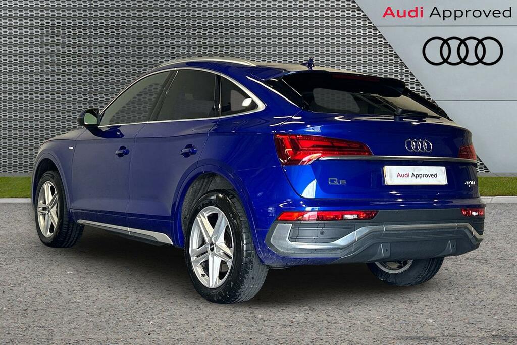 Audi Q5 S Line 40 Tdi Quattro 204 Ps S Tronic SW23VVS Blue #3