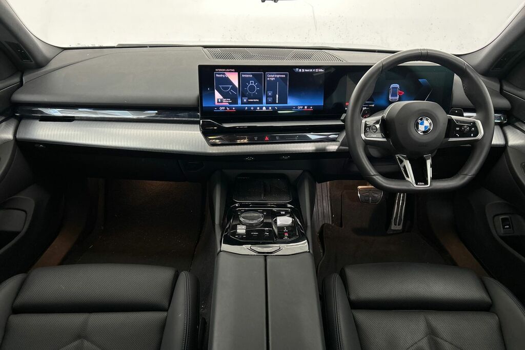 BMW 5 Series 520I M Sport Saloon SV75YPC Grey #4