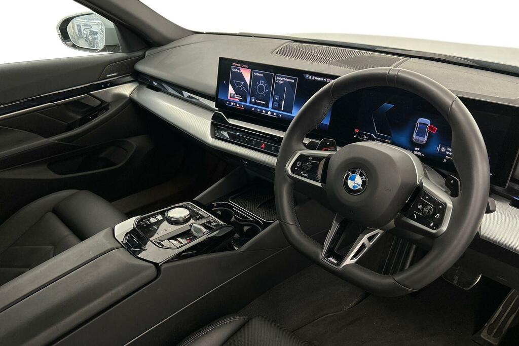 BMW 5 Series 520I M Sport Saloon SV75YPC Grey #6