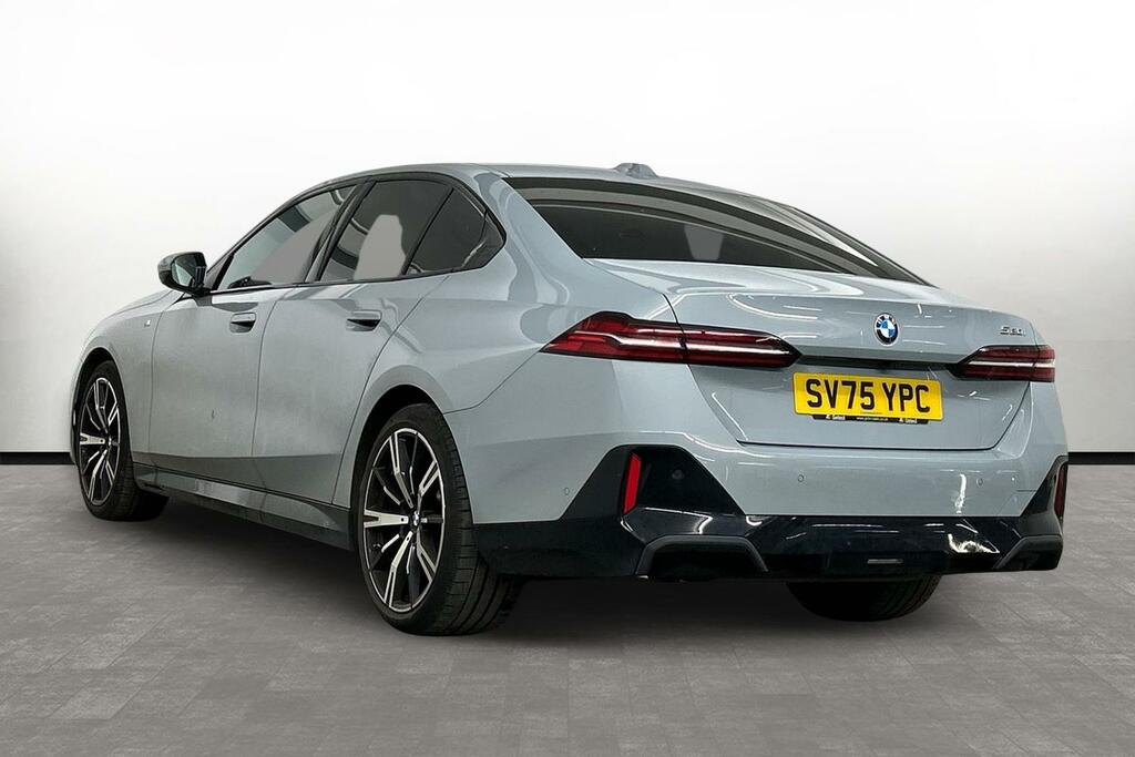 BMW 5 Series 520I M Sport Saloon SV75YPC Grey #2
