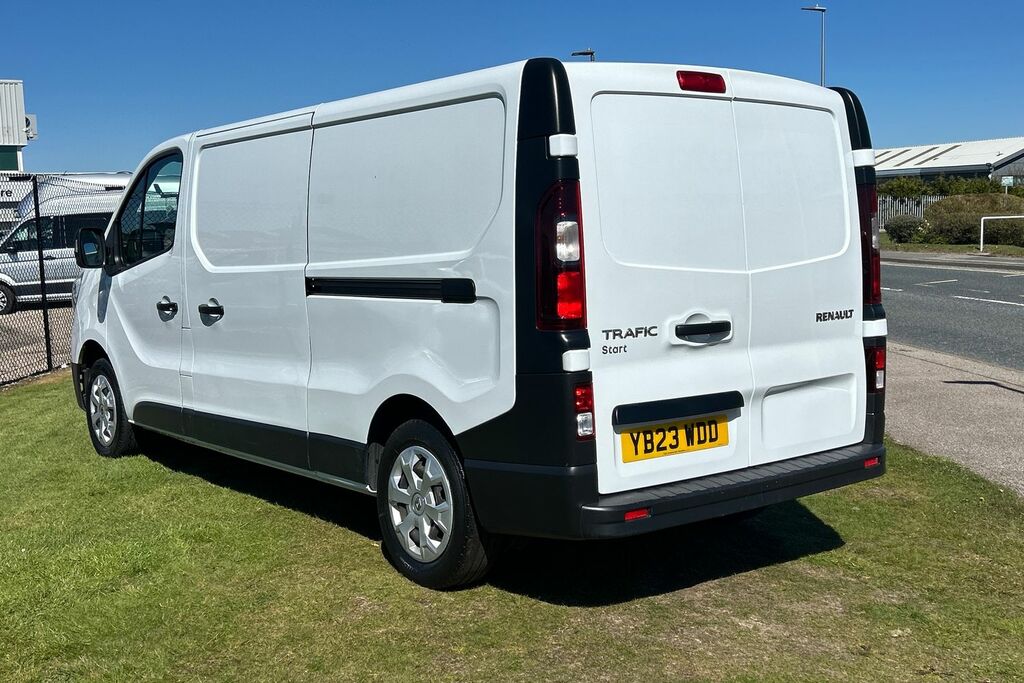Renault Trafic Ll30 Blue Dci 130 Start Van YB23WDD White #3