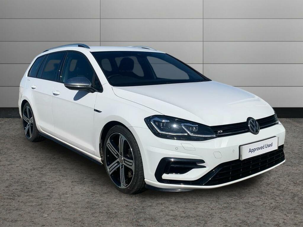 Volkswagen Golf 2.0 Tsi 300 R 4Motion Dsg White