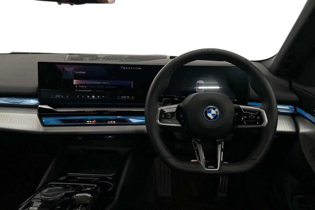 BMW i5 I5 Edrive40 M Sport Saloon SW75CZX White #5