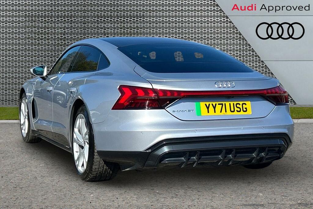 Audi E Tron GT Gt Quattro 350,00 Kw YY71USG Silver #3