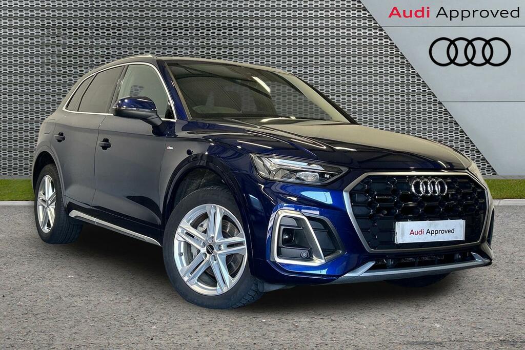 Audi Q5 S Line 40 Tdi Quattro 204 Ps S Tronic Blue