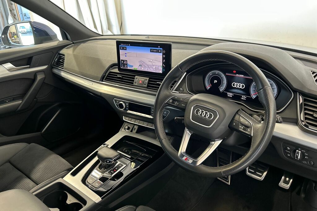 Audi Q5 S Line 40 Tdi Quattro 204 Ps S Tronic SY24YHA Blue #6