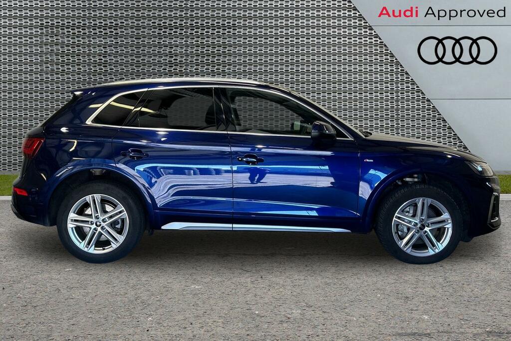 Audi Q5 S Line 40 Tdi Quattro 204 Ps S Tronic SY24YHA Blue #4