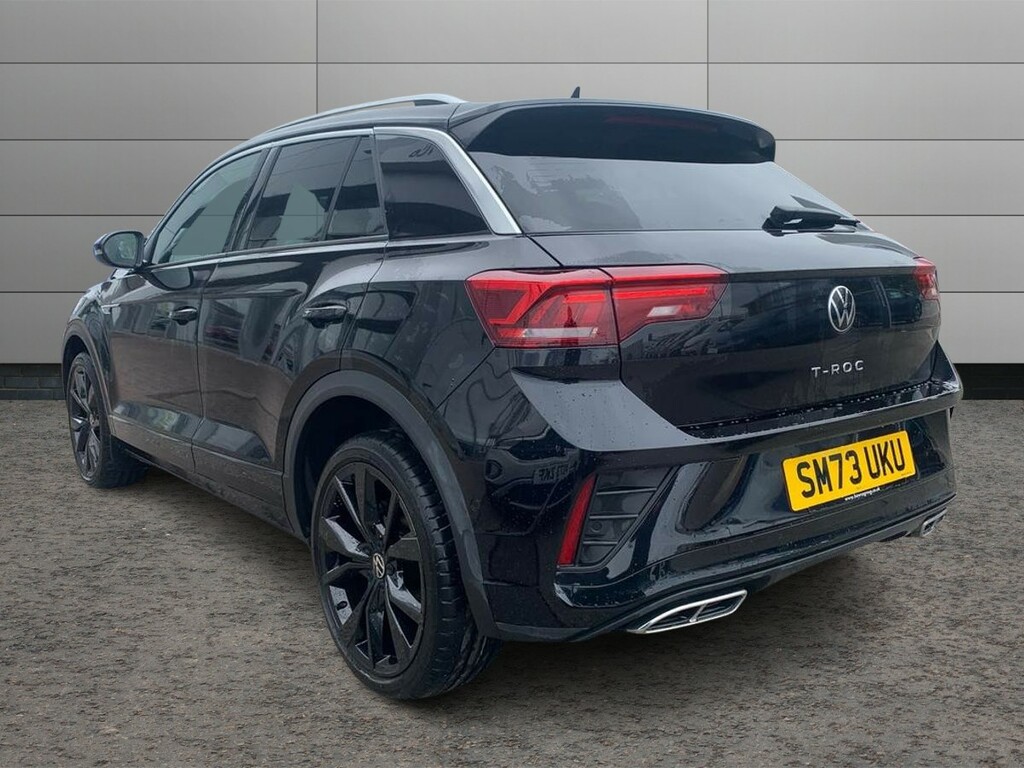 Volkswagen T-Roc 1.5 Tsi R-line Dsg SM73UKU Black #3