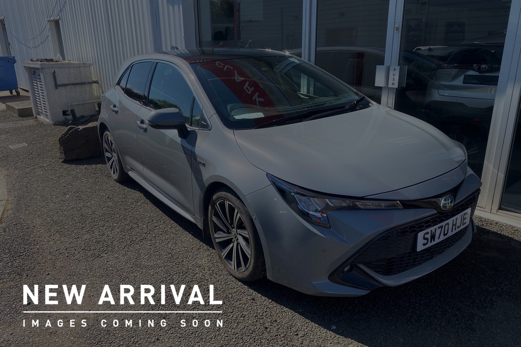 Toyota Corolla 1.8 Vvt-h Gpf Design Hatchback Hybrid C Grey