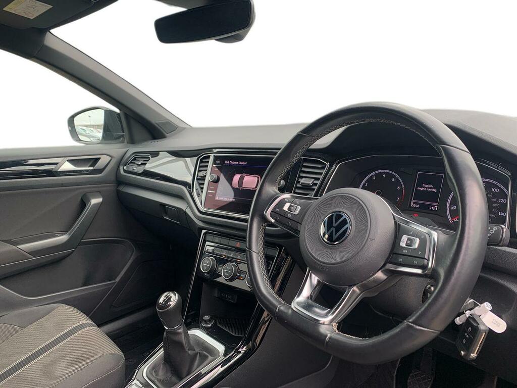 Volkswagen T-Roc 1.0 Tsi 110 Black Edition SM70EUH White #6