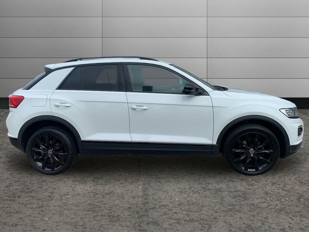 Volkswagen T-Roc 1.0 Tsi 110 Black Edition SM70EUH White #4