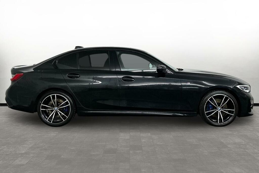 BMW 3 Series 320D Xdrive M Sport Saloon SV69JKK Black #3