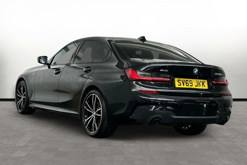 BMW 3 Series 320D Xdrive M Sport Saloon SV69JKK Black #2