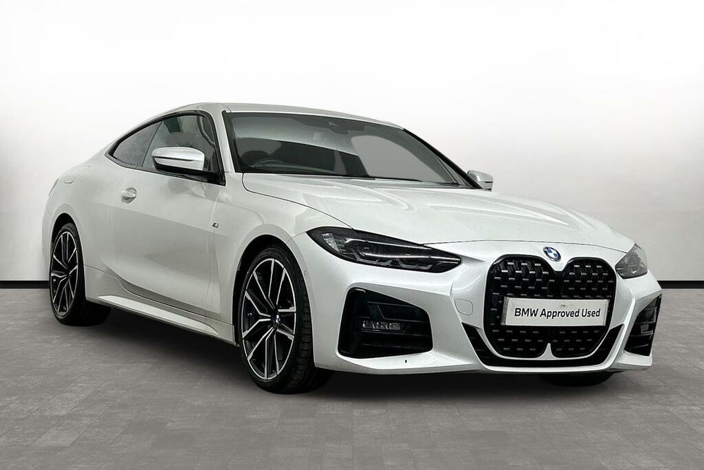 BMW 4 Series Gran Coupe 420D M Sport Coupe White