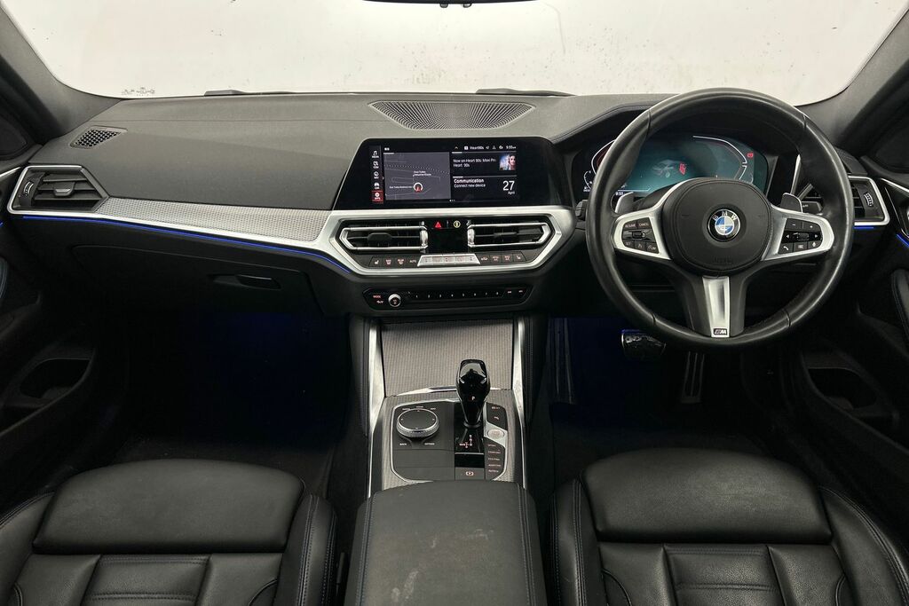 BMW 4 Series Gran Coupe 420D M Sport Coupe White #4