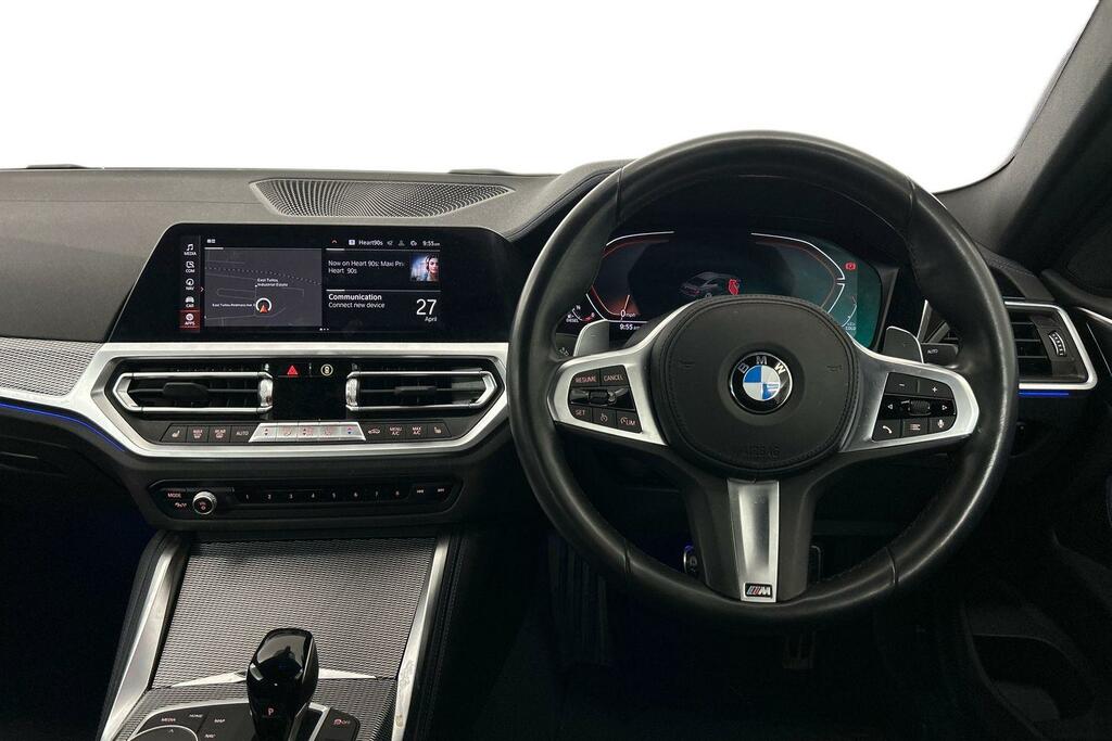 BMW 4 Series Gran Coupe 420D M Sport Coupe White #5