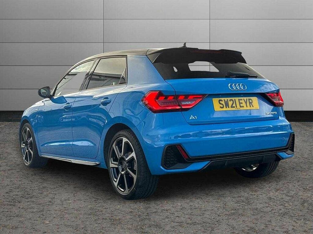 Audi A1 Black Edition 30 Tfsi 110 Ps 6-Speed SW21EYR Blue #3