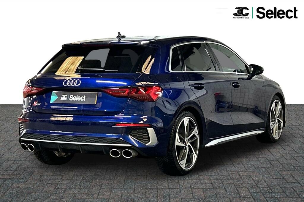 Audi S3 2.0 Tfsi Sportback S Tronic Quattro Euro 6 Ss 5 GY21CUC Blue #2