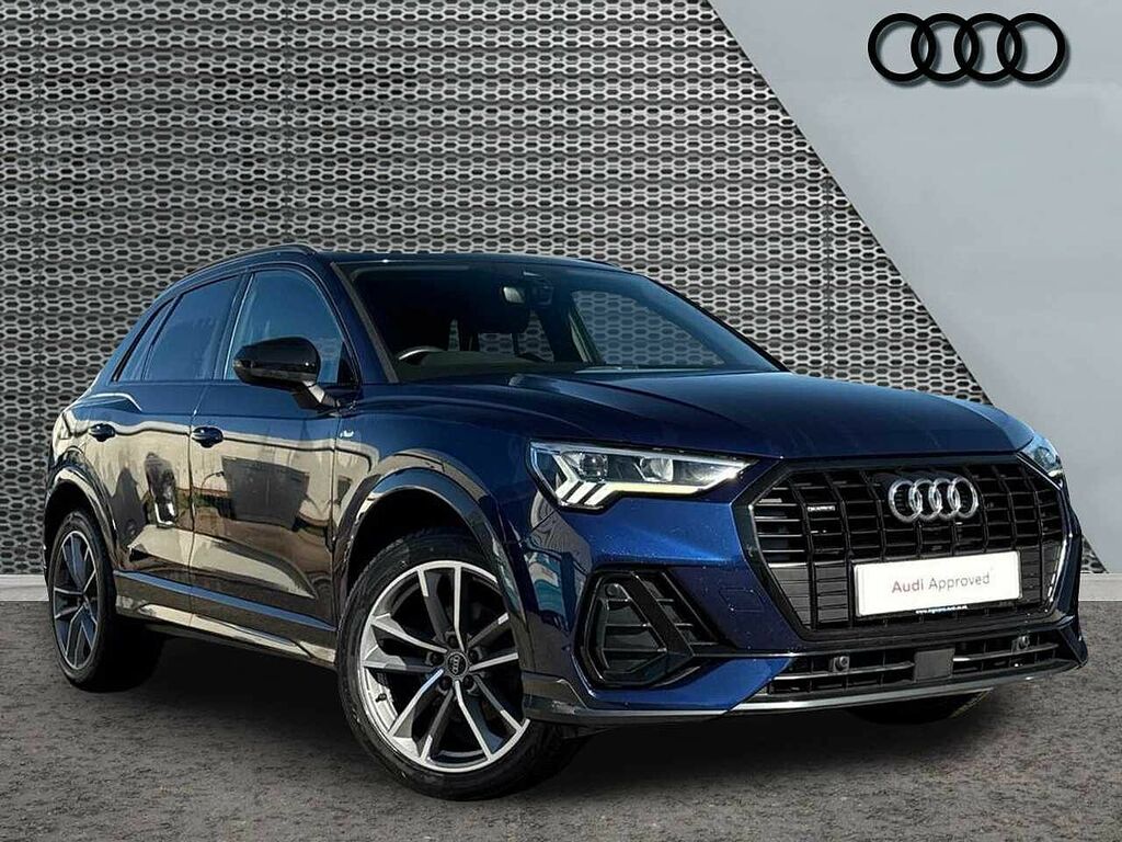 Audi Q3 Black Edition 35 Tdi Quattro 150 Ps S Tronic Blue
