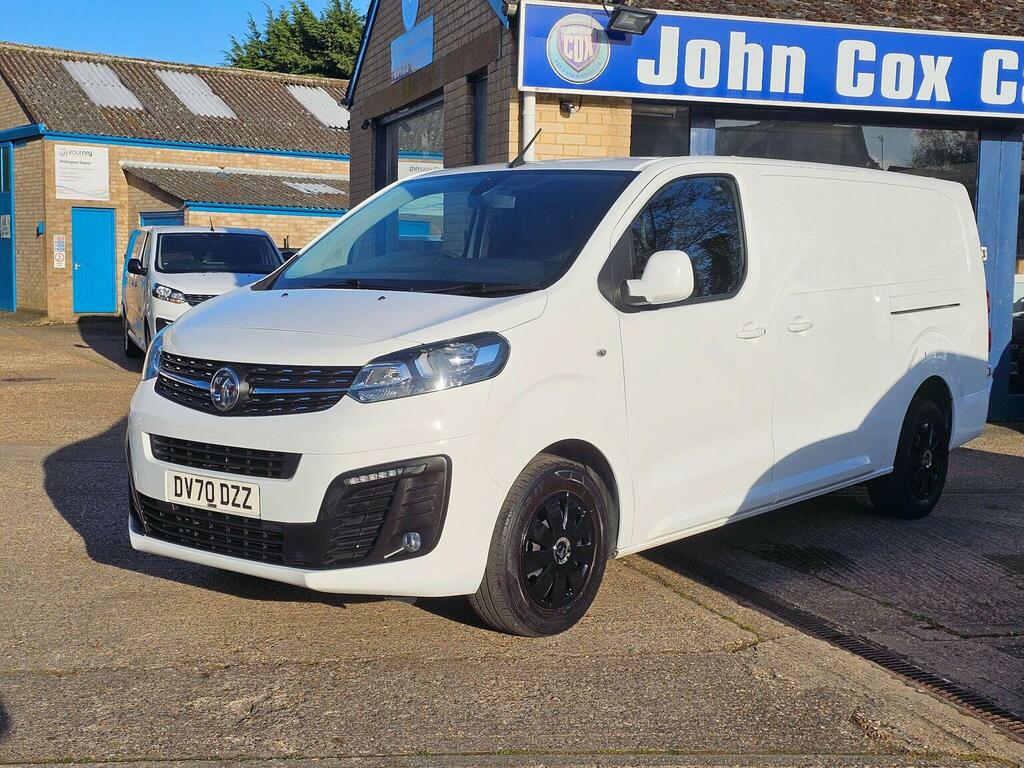 Vauxhall Vivaro Panel Van 1.5 Turbo D 2900 Sportive L2 H1 Euro 6 DV70DZZ White #2