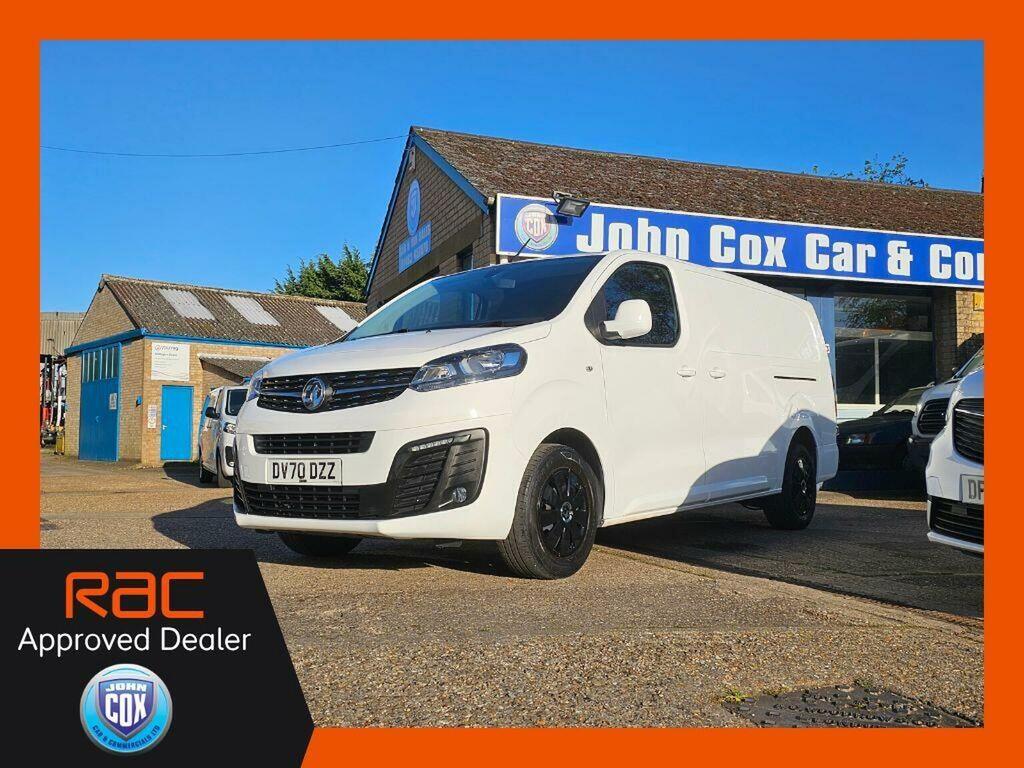 Vauxhall Vivaro Panel Van 1.5 Turbo D 2900 Sportive L2 H1 Euro 6 White