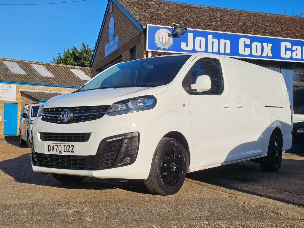 Vauxhall Vivaro Panel Van 1.5 Turbo D 2900 Sportive L2 H1 Euro 6 DV70DZZ White #3
