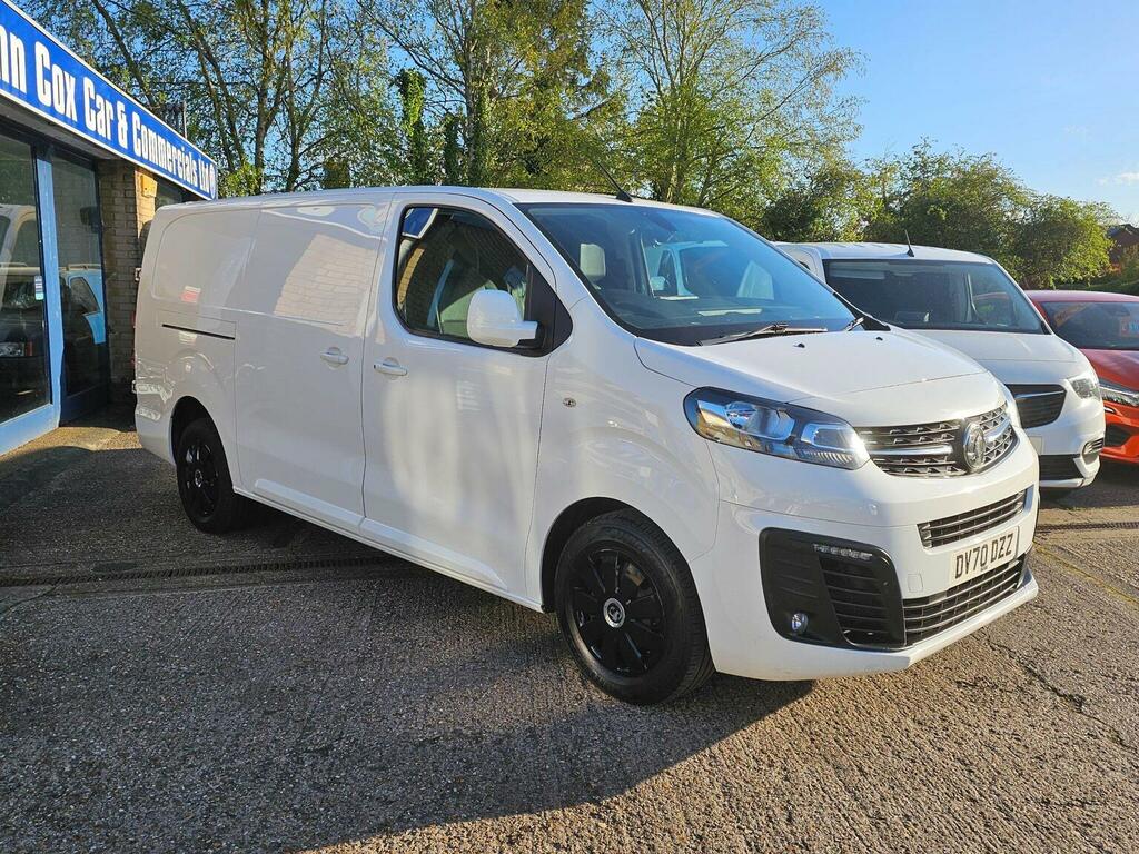 Vauxhall Vivaro Panel Van 1.5 Turbo D 2900 Sportive L2 H1 Euro 6 DV70DZZ White #6