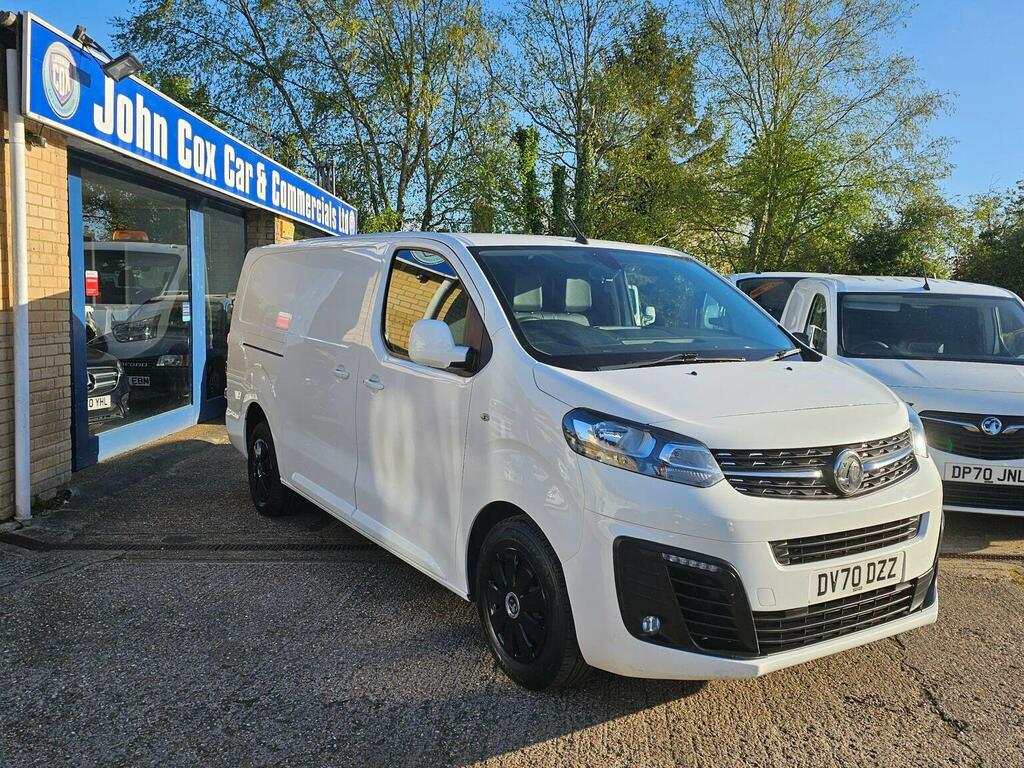 Vauxhall Vivaro Panel Van 1.5 Turbo D 2900 Sportive L2 H1 Euro 6 DV70DZZ White #5