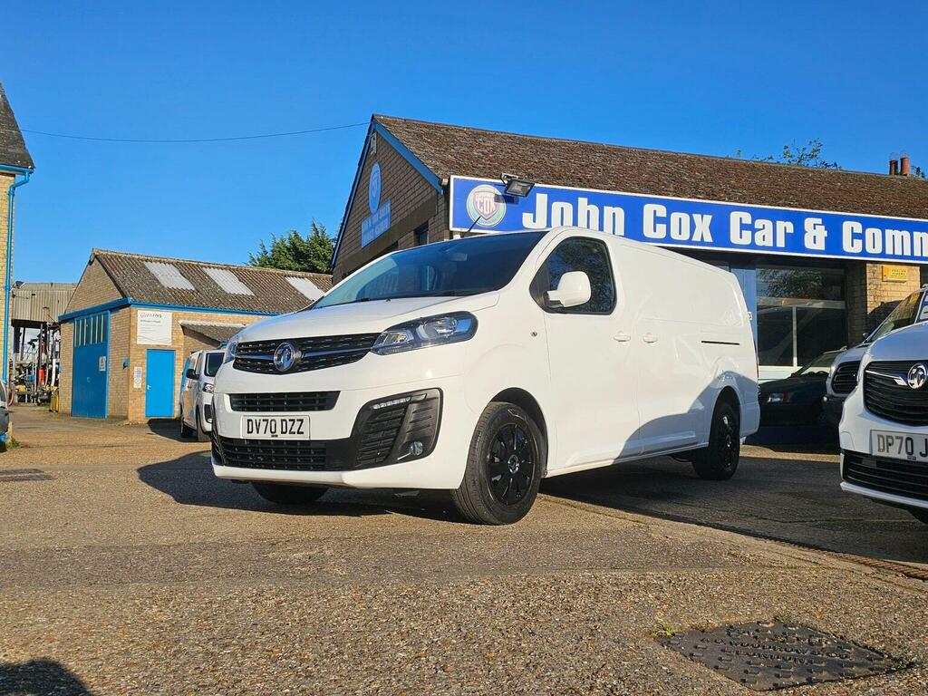 Vauxhall Vivaro Panel Van 1.5 Turbo D 2900 Sportive L2 H1 Euro 6 DV70DZZ White #4