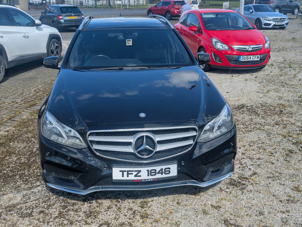 Mercedes-Benz E Class E250 Cdi Amg Sport 7G-tronic TFZ1846 Black #2