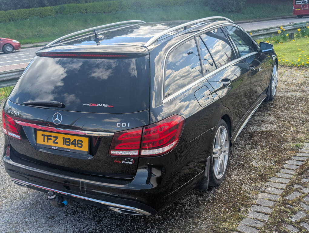 Mercedes-Benz E Class E250 Cdi Amg Sport 7G-tronic TFZ1846 Black #6