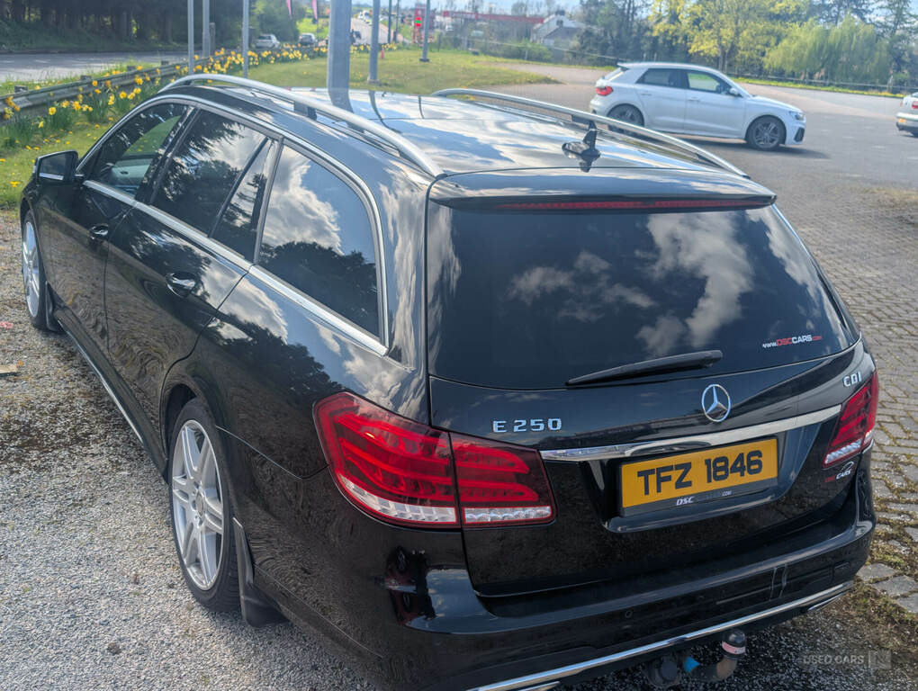 Mercedes-Benz E Class E250 Cdi Amg Sport 7G-tronic TFZ1846 Black #4