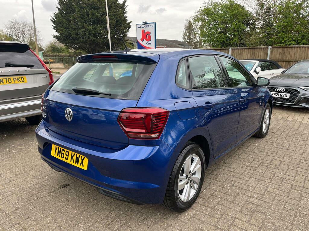 Volkswagen Polo 1.0 Tsi Se Dsg Euro 6 S S YM69KWX Blue #2