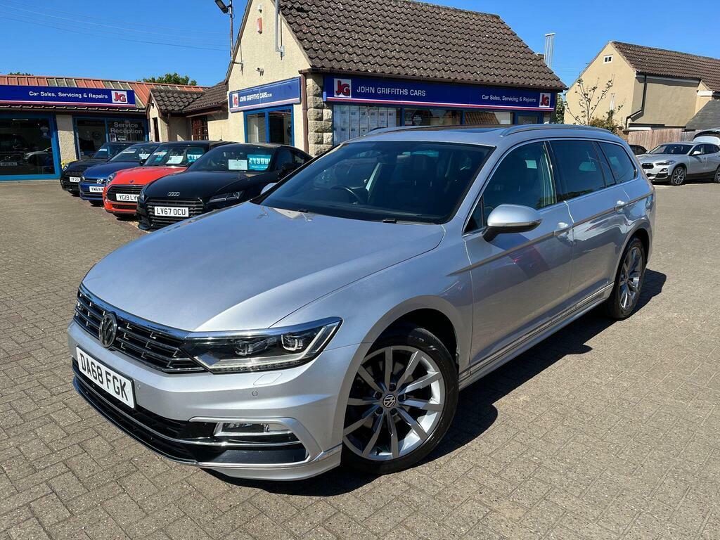 Volkswagen Passat 2.0 Tdi R-line Dsg Euro 6 S S Silver